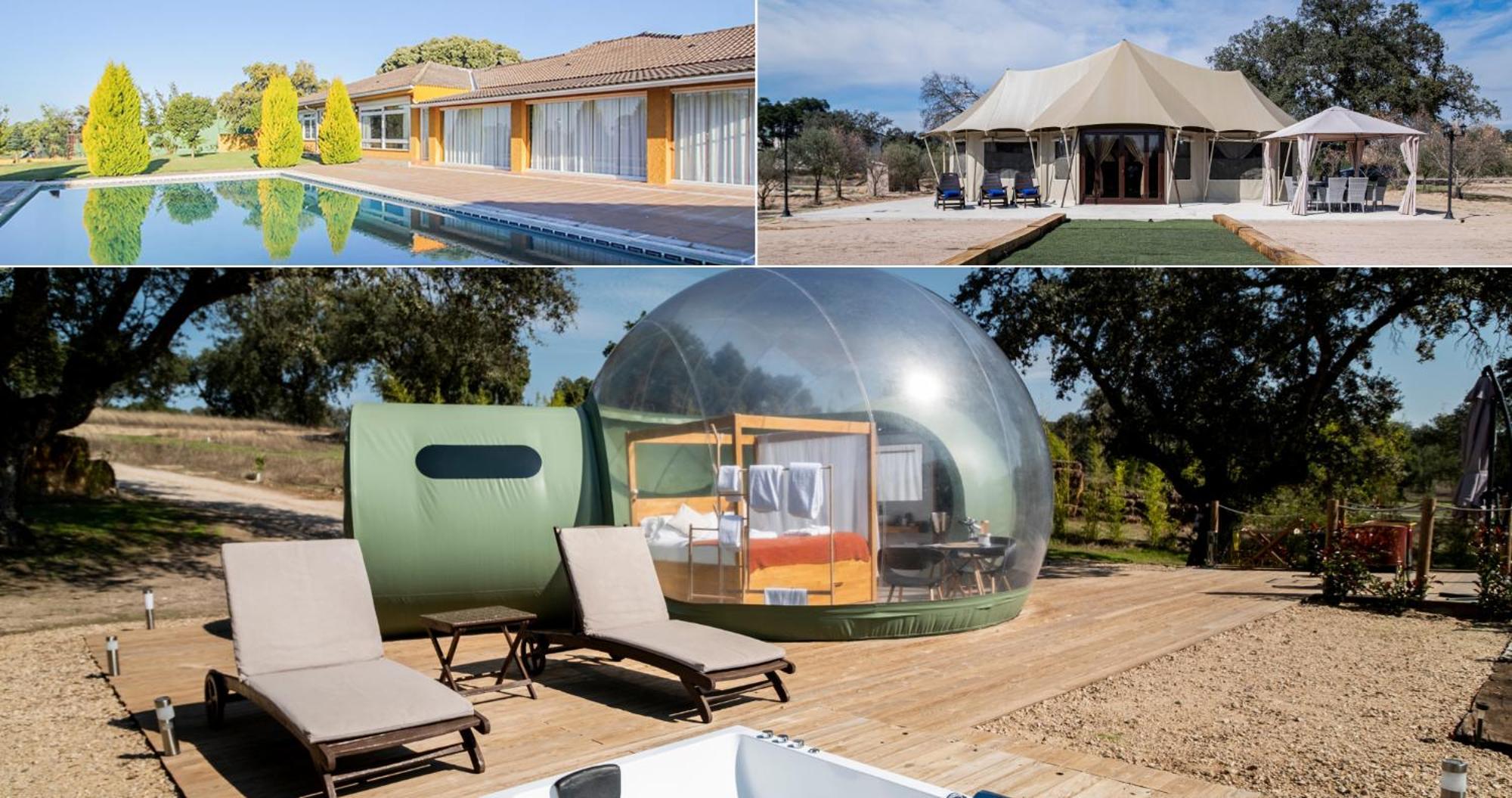 Hotel El Toril Glamping Experience Parrillas Exterior foto